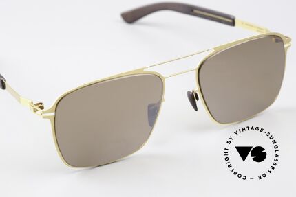 Mykita Mylon Flax Light Mirrored Sun Lenses, unworn model from 2016, with MYKITA case, Made for Men