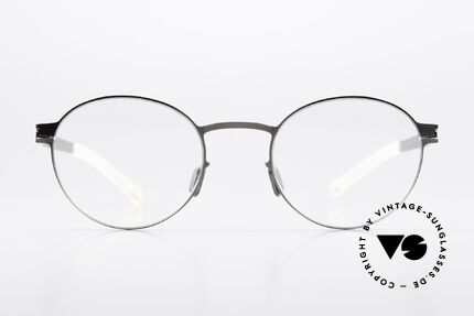Mykita Peach Panto Specs Shiny Graphite, panto specs from the NO1 collection (made 2017-19), Made for Men and Women