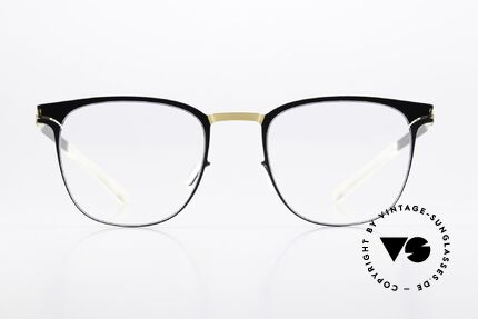 Mykita Thabani Square Frame Black Gold, eyeglasses of the Decades Collection (crafted in 2019), Made for Men and Women