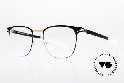 Mykita Thabani Square Frame Black Gold, color "Black/Gold" = timeless model for women & men, Made for Men and Women
