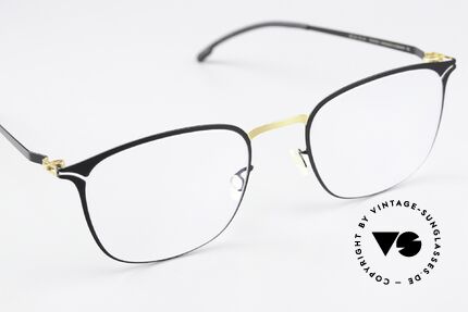 Mykita Aksel Ladies Frame Black Gold, unworn model with full original packaging by MYKITA, Made for Women