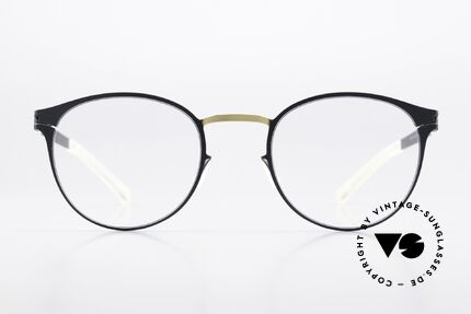 Mykita Giorgio Ladies Panto Gold Indigo, from the Decades collection (made from 2017-2018), Made for Women