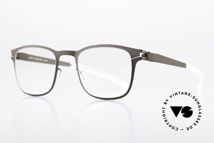 Mykita Davis Square Men's Glasses Terra, color 075 is "Terra"; a striking model for gentlemen, Made for Men