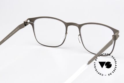 Mykita Davis Square Men's Glasses Terra, flexible frame can be glazed as desired (optical / sun), Made for Men