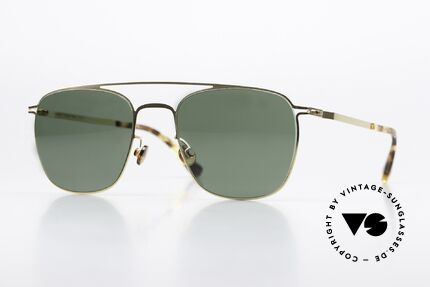 Mykita Torge Classic Sunglasses Gold Details