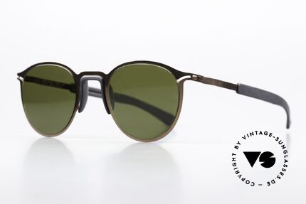 Mykita Mylon Tulip Copper Pitch Black Hollygreen, 'made in Germany' eyewear for connoisseurs, Made for Men and Women