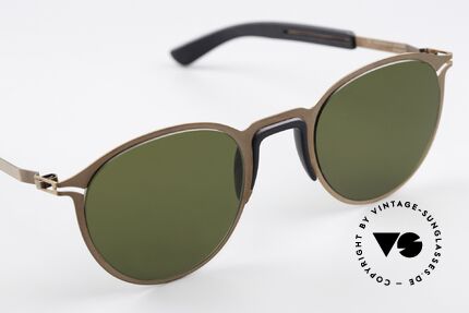 Mykita Mylon Tulip Copper Pitch Black Hollygreen, unworn shades  from 2016; 100% UV protection, Made for Men and Women