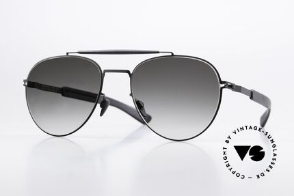 Mykita Mylon Sloe Designer Aviator Sunglasses Details
