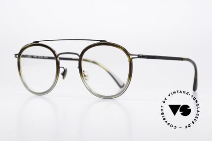 Mykita Olli Designer Frame Ladies Gents, very elegant color code 952: Shiny Graphite/ Santiago, Made for Men and Women