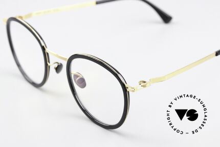 Mykita Antti Panto Glasses Black Gold, well-known top quality (handmade in Germany, Berlin), Made for Men and Women