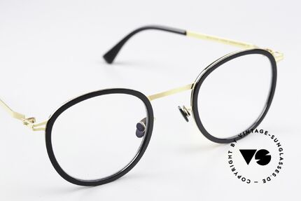 Mykita Antti Panto Glasses Black Gold, unworn model from 2017 comes with original packing, Made for Men and Women