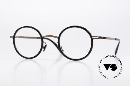 Mykita Eetu Round Panto Copper Black Details