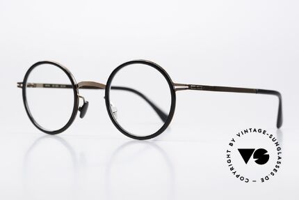 Mykita Eetu Round Panto Copper Black, really interesting color code 818: Shiny Copper/Black, Made for Men and Women