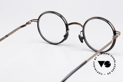 Mykita Eetu Round Panto Copper Black, frame can be glazed with prescriptions or sun lenses, Made for Men and Women