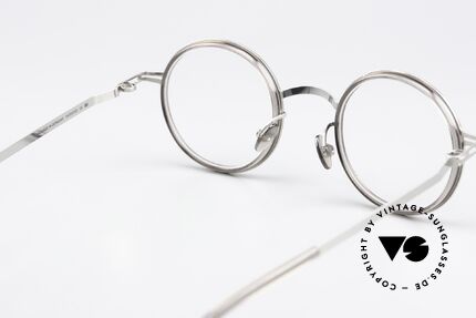 Mykita Eetu Panto Glasses Silver Grey, frame can be glazed with prescriptions or sun lenses, Made for Men and Women