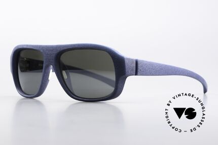 Mykita Mylon Titan Slightly Mirrored Lenses, col. 318 Night Blue Coal Flash (light mirrored), Made for Men