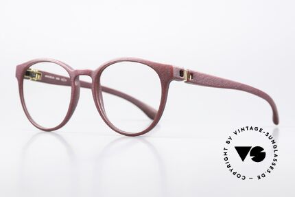 Mykita Mylon Saba Feminine Panto Glasses, c. 324 New Aubergine: looks more auburn live, Made for Women
