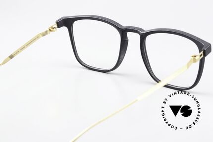 Mykita Mylon Jujubi Square Panto Black Gold, frame can of course be fitted with any lenses, Made for Men and Women