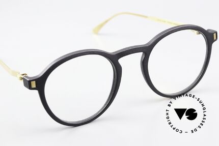 Mykita Mylon Acai Round Panto Black Gold, unworn model with original Mykita packaging, Made for Men and Women