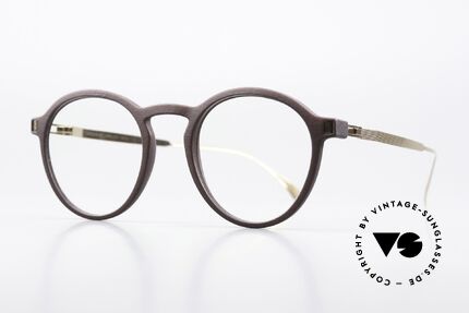 Mykita Mylon Acai Round Panto Brown Gold, crafted from 2015-17 in Berlin; in size 48-21, Made for Men and Women