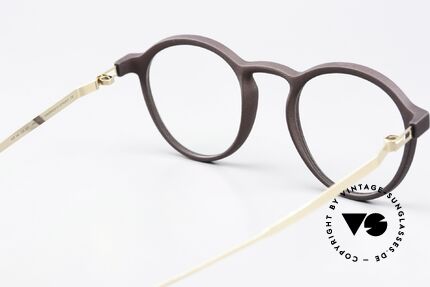 Mykita Mylon Acai Round Panto Brown Gold, frame can of course be fitted with any lenses, Made for Men and Women