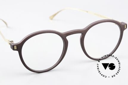 Mykita Mylon Acai Round Panto Brown Gold, unworn model with original Mykita packaging, Made for Men and Women