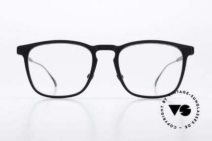 Mykita Mylon Jujubi With Additional Nose Pads, size 52-19, color 305 (PITCH-BLACK / BLACK), Made for Men and Women