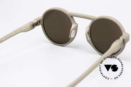 Mykita Mylon Thunder Gold Mirrored Sunglasses, frame can of course be fitted with any lenses, Made for Men and Women