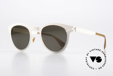 Mykita Macy Ladies Panto Design 2017, the Color Code 297 is: Cinerous Grey Rawgreen Solid, Made for Women