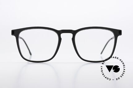 Mykita Mylon Jujubi Color Pitch Black Coal Grey, size 52-19, color 560: 'Pitch Black Coal Grey', Made for Men and Women