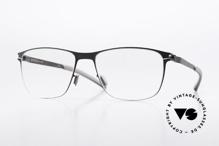 Mykita Arno Square Men's Frame Graphite Details