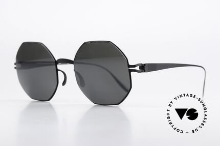 Mykita Ursula Design by Bernhard Willhelm, geometric designer sunglasses for women; large size, Made for Women