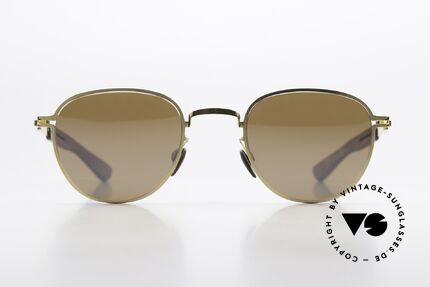 Mykita Mylon Basil Panto Shades Light Mirrored, slightly mirrored panto sunglasses, size 47-24, Made for Men and Women