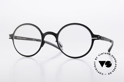 Mykita Thelonius Round Specs Classic Black Details