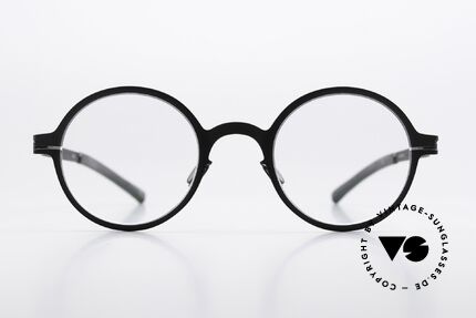 Mykita Thelonius Round Specs Classic Black, round frame; Decades collection (for women & men), Made for Men and Women