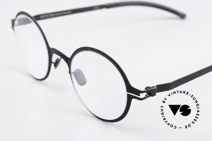 Mykita Thelonius Round Specs Classic Black, well-known top quality (handmade in Germany, Berlin), Made for Men and Women