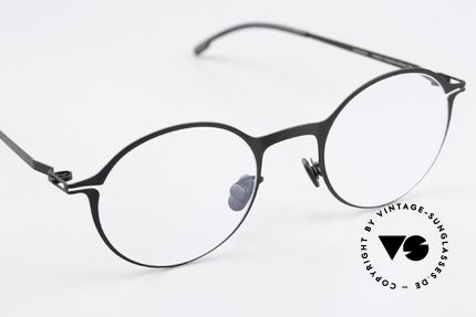 Mykita Pontus Glasses Black Round Unisex, unworn model with full original packaging by MYKITA, Made for Men and Women