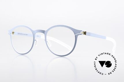 Mykita Benny Panto Specs In Sky Blue, Mykita color code 234 is called 'Blue Grey' = sky blue, Made for Men and Women
