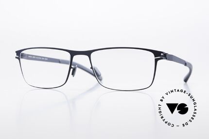 Mykita Garth Square Men's Frame Navy Blue Details