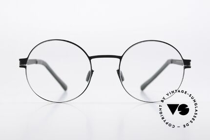 Mykita Apple Glasses Round Black Classic, round eyeglass-frame, NO1 collection from 2016-17, Made for Men and Women