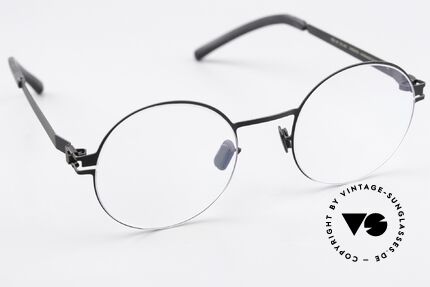 Mykita Apple Glasses Round Black Classic, unworn model with full original packaging by MYKITA, Made for Men and Women
