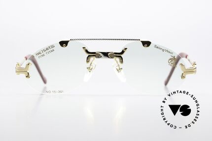 Machiavelli 15-301 Sailing West 80's Titan Frame, collection named after the Italian PHILOSOPHER, Made for Men