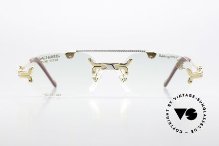 Machiavelli 17-301 Philosopher's Specs Rimless, collection named after the Italian PHILOSOPHER, Made for Men