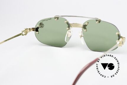 Machiavelli 14-305 Philosopher's Sunglasses, unworn 80's single item with orig. Machiavelli case, Made for Men