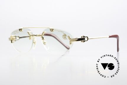 Machiavelli 16-303 Eye-Catching Vintage Glasses, a really eccentric & opulent frame from the 1980's, Made for Men and Women