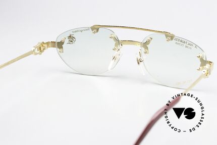 Machiavelli 16-303 Eye-Catching Vintage Glasses, unworn 80's single item with orig. Machiavelli case, Made for Men and Women