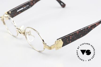 Machiavelli 1-10 Spectacles With A Conscience, 22ct gold-plated components; top notch 1980's quality, Made for Men and Women
