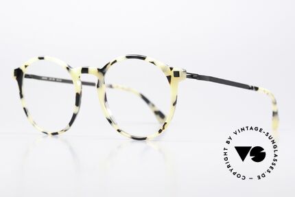 Mykita Oki Color Creamy Cookie Black, really interesting color 941 = 'Creamy Cookie/Black', Made for Men and Women