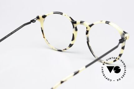 Mykita Oki Color Creamy Cookie Black, frame can be glazed with prescriptions or sun lenses, Made for Men and Women