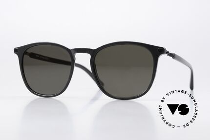 Mykita Aluki Storm Grey / Shiny Graphite Details
